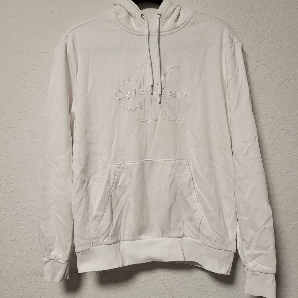 Calvin Klein Classic White Hoodie